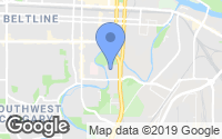 Map of Evanston, AB