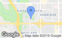 Map of Evanston, AB