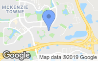 Map of Evanston, AB