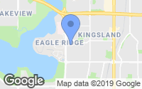 Map of Evanston, AB