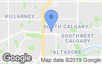 Map of Evanston, AB