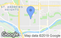 Map of Evanston, AB