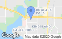 Map of Evanston, AB