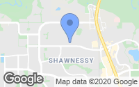 Map of Evanston, AB
