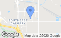 Map of Evanston, AB